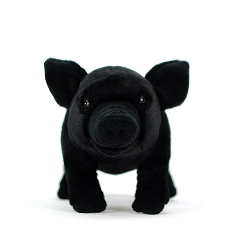 Midnight Black Pig Plush Toy - Image 3