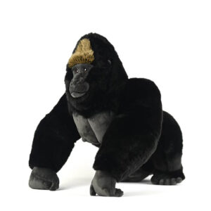Realistic Silverback Gorilla Plush Toy