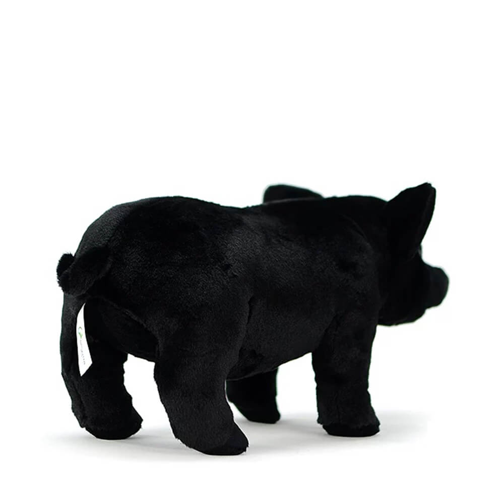 Midnight Black Pig Plush Toy - Image 4